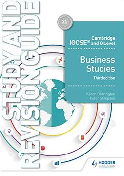 portada Cambridge Igcse and o Level Business Studies Study and Revision g (en Inglés)
