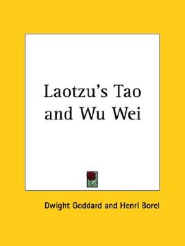 portada laotzu's tao and wu wei (in English)