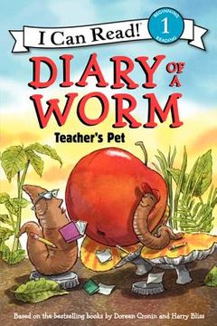 portada diary of a worm: teacher's pet
