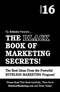 the black book of marketing secrets, vol. 16