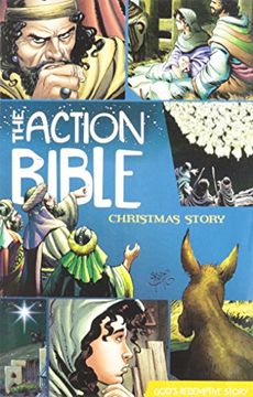 portada the action bible: christmas story