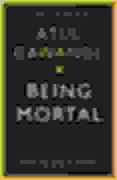 portada Being Mortal (libro en Inglés)