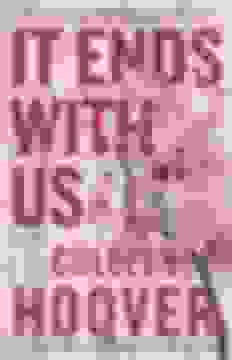 portada It Ends With us (libro en Inglés)