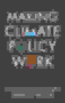 portada Making Climate Policy Work (libro en Inglés)
