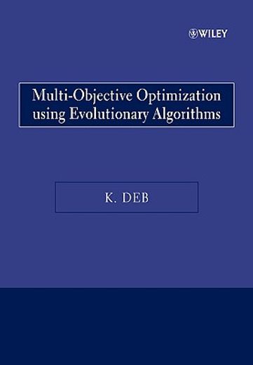 multi-objective optimization using evolutionaryalgorithms (in English)