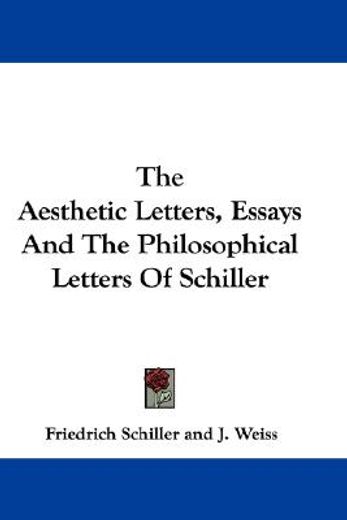 the aesthetic letters, essays and the ph
