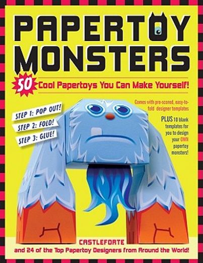 paper monsters,make your very own amazing papertoys! (in English)