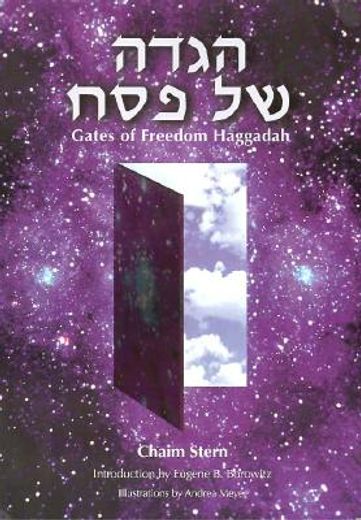 gates of freedom,a passover haggadah (en Inglés)