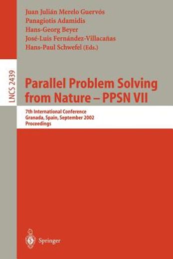 parallel problem solving from nature - ppsn vii (en Inglés)