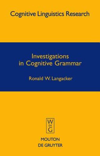investigations in cognitive grammar