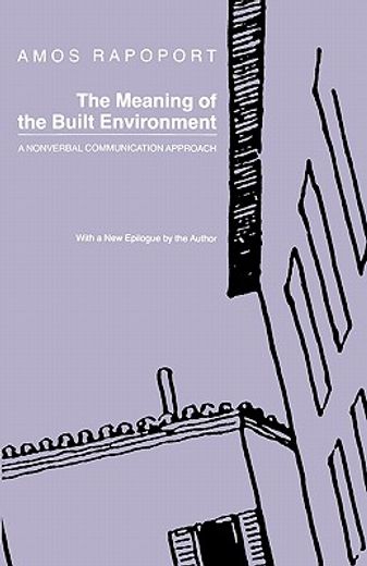 meaning of the built environment,a non-verbal communication approach