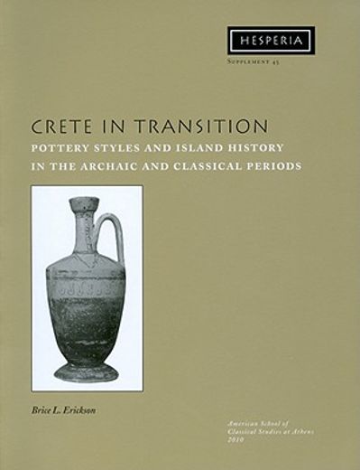 archaic and classical crete,pottery styles and island history