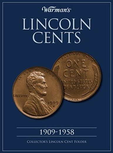 warman´s lincoln cents 1909-1958,collector´s lincoln cent folder
