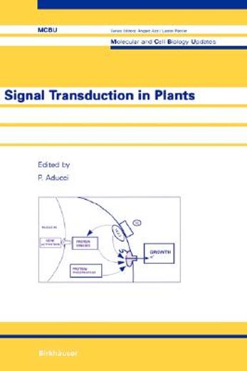 signal transduction in plants