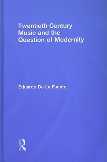 twentieth century music and the sociology of modern culture