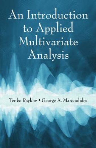 an introduction to applied multivariate analysis