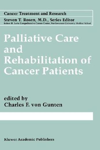 palliative care and rehabilitation of cancer patients