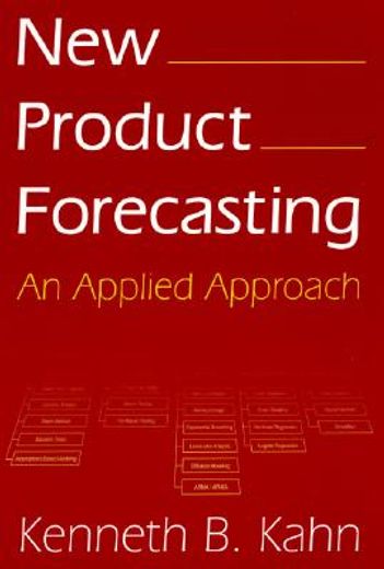 new product forecasting,an applied approach