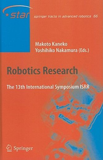 robotics research,the 13th international symposium isrr