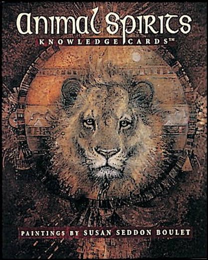 animal spirits knowledge cards (en Inglés)