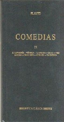 comedias iii: el cartagines; pseudolo; l