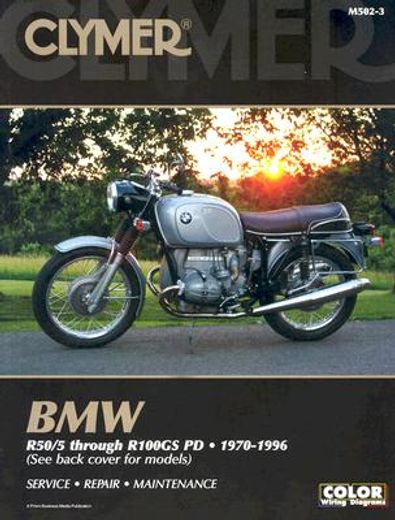 bmw r50/5 through r100gs pd,1970-1996