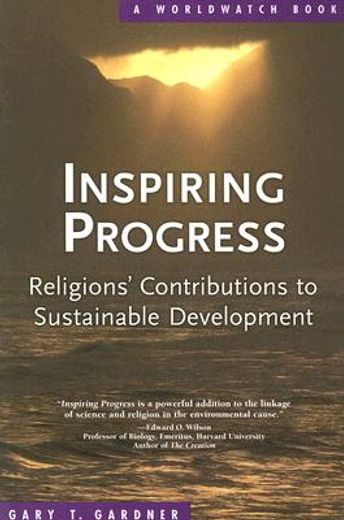 inspiring progress,religions´ contributions to sustainable development (in English)