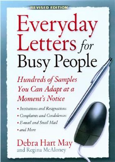 everyday letters for busy people,hundreds of samples you can adapt at a moment´s notice