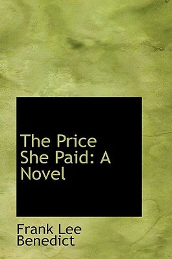 the price she paid: a novel