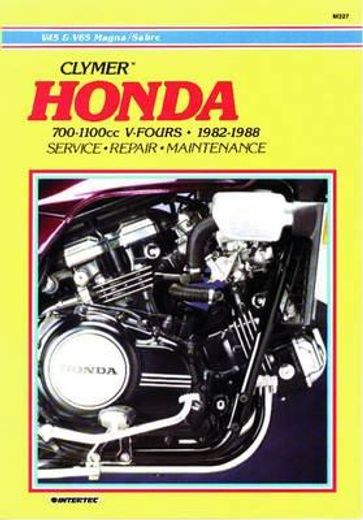 honda 700-1100cc v-fours 1982-1988,service, repair, maintenance