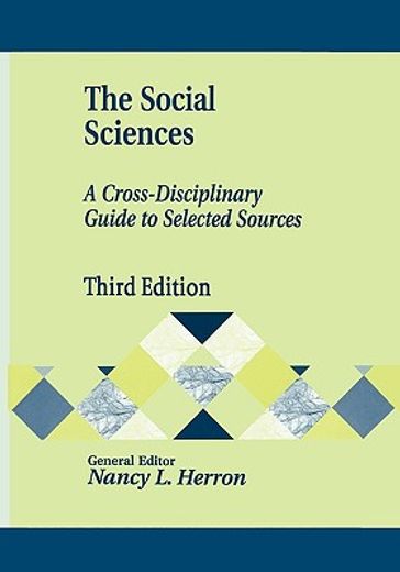 the social sciences,a cross-disciplinary guide to selected sources