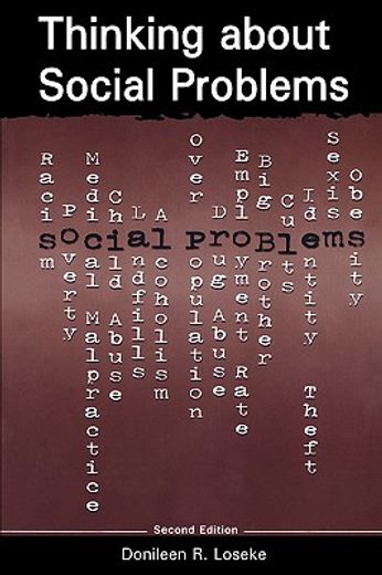 thinking about social problems,an introduction to constructionist perspectives