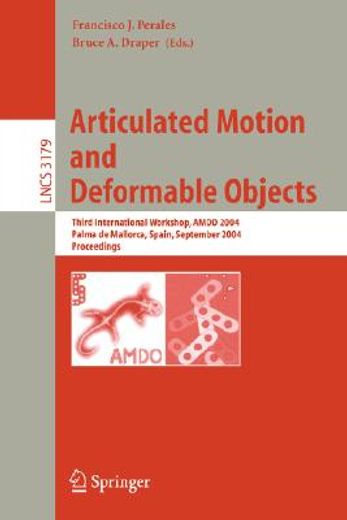 articulated motion and deformable objects (in English)