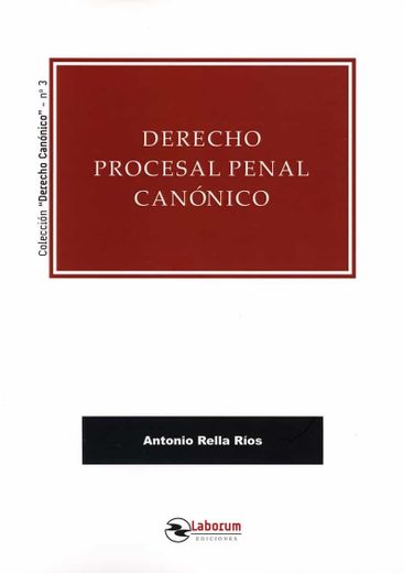 Derecho Procesal Penal Canonico (in Spanish)