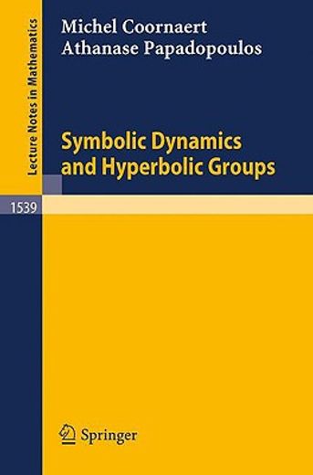 symbolic dynamics and hyperbolic groups (en Inglés)