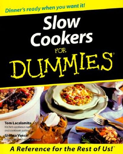 slow cookers for dummies (en Inglés)