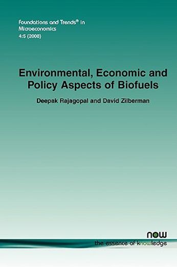 environmental, economic and policy aspects of biofuels