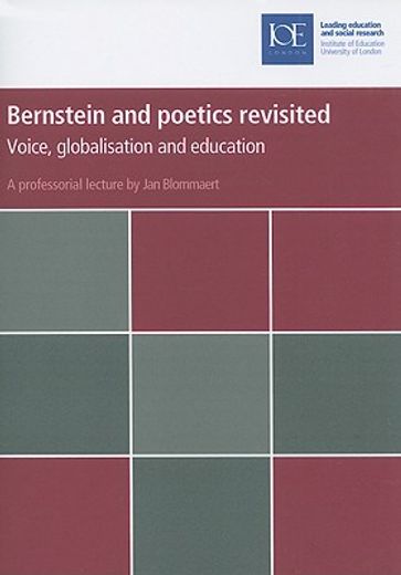 bernstein and poetics revisited