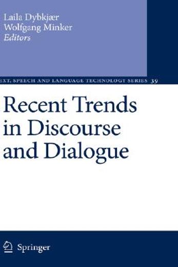 recent trends in discourse and dialogue