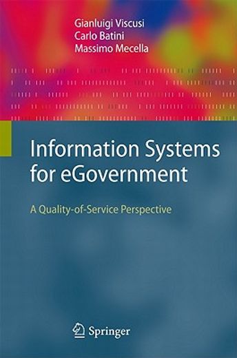 information systems for egovernment,a quality-of-service perspective