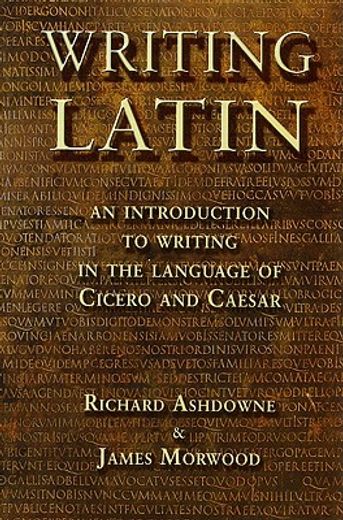 writing latin