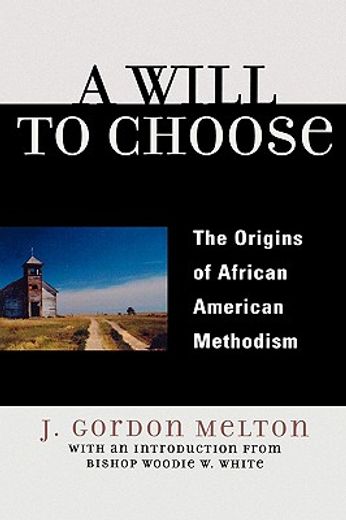 a will to choose,the origins of african american methodism