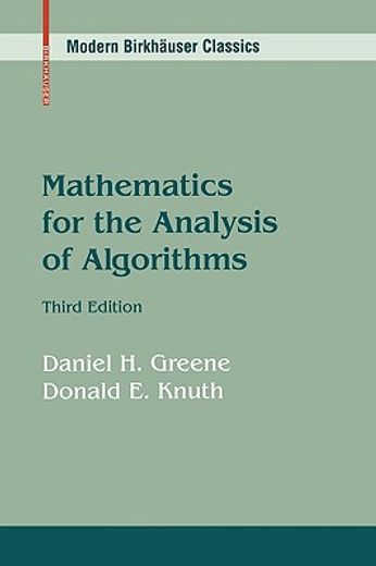 mathematics for the analysis of algorithms