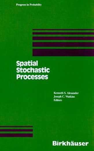 spatial stochastic processes (en Inglés)