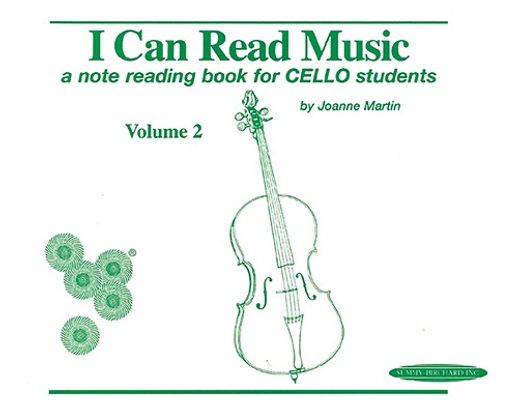 i can read music,cello (en Inglés)
