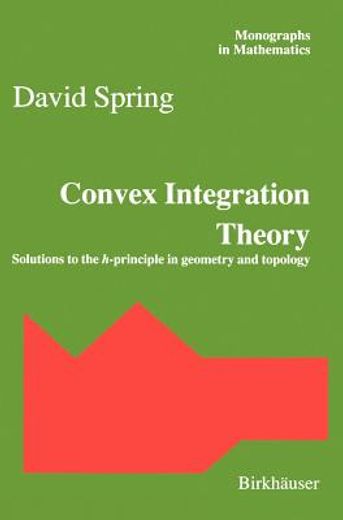 convex integration theory (en Inglés)