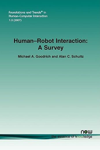 human-robot interaction,a survey