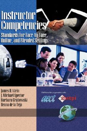 instructor competencies,standards for face-to face, online, and blended settings