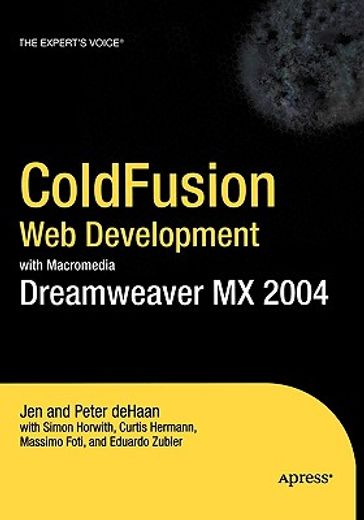 coldfusion web development with macromedia dreamweaver mx 2004