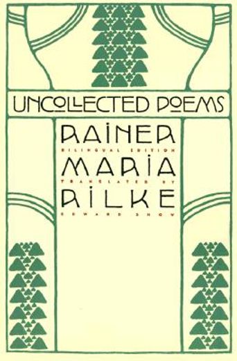 uncollected poems (en Alemán)
